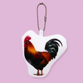 Screaming chicken keychain with speaker