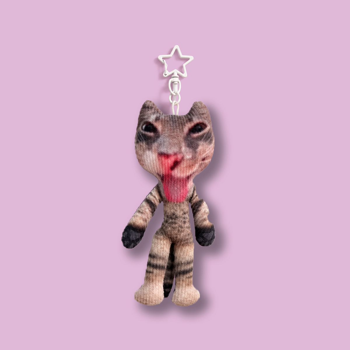Catmeme keychian plushie