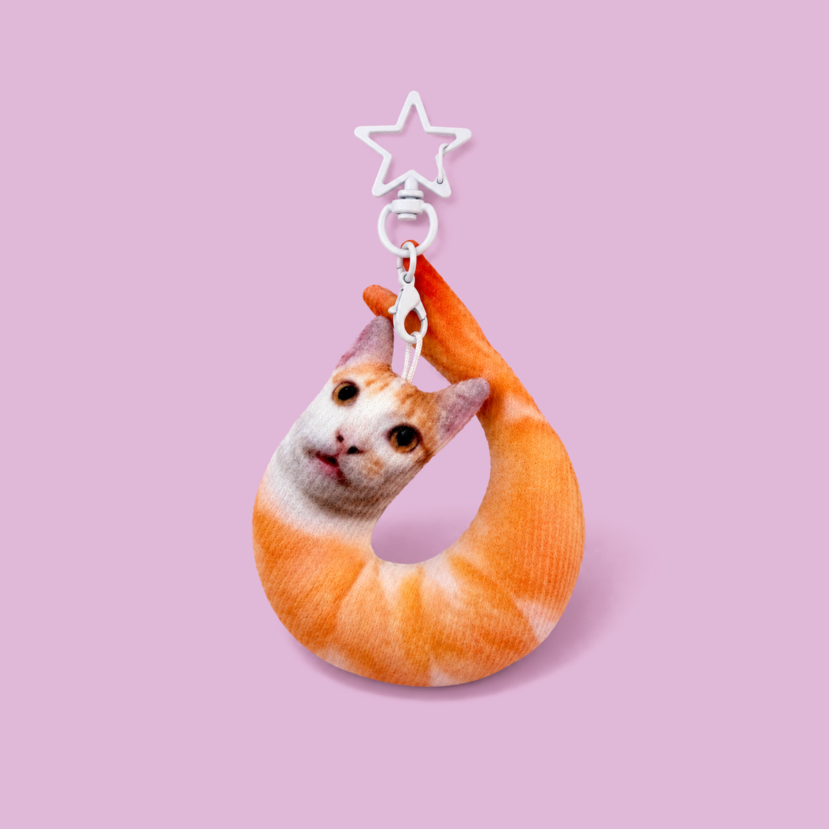 Catmeme keychian plushie