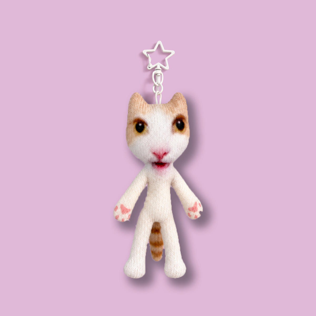 Catmeme keychian plushie