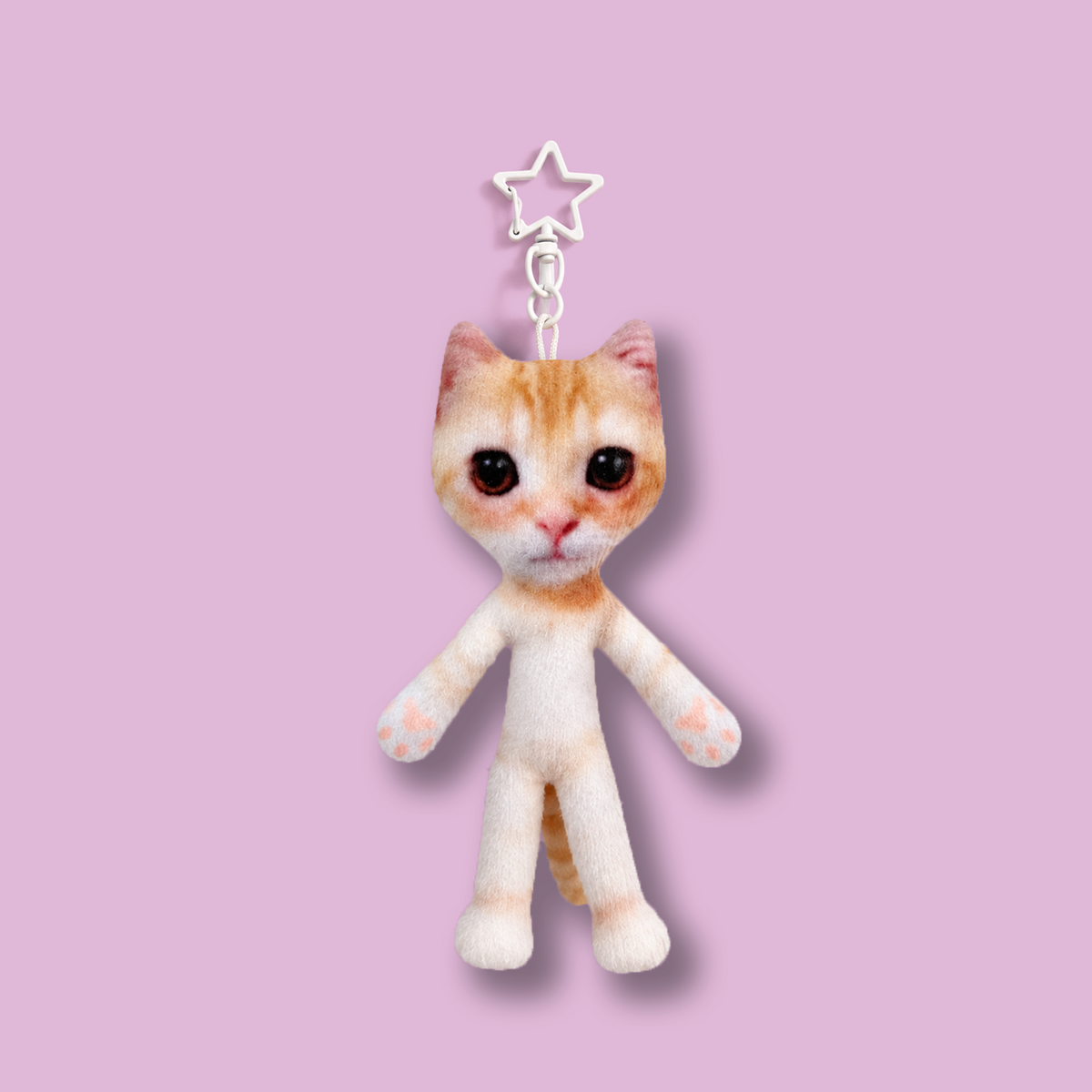 Catmeme keychian plushie
