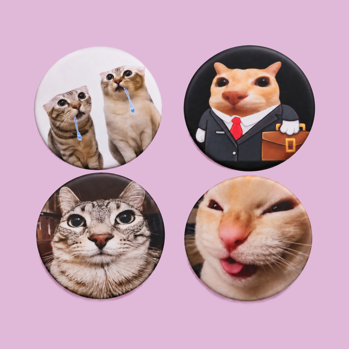 Catmeme Pins Pack
