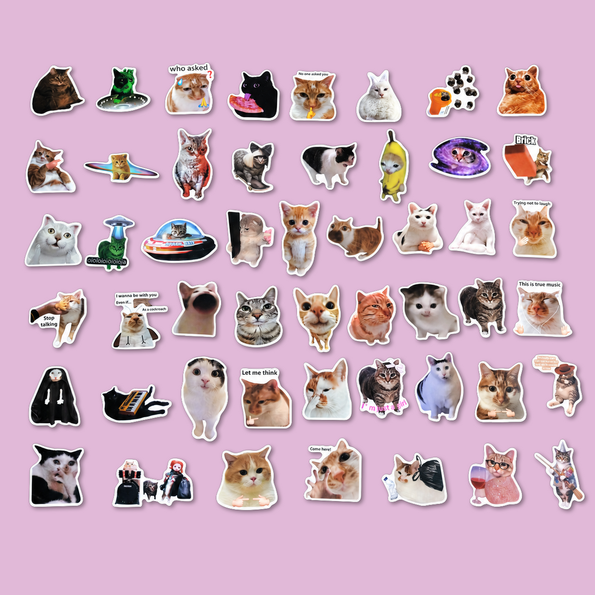 Catmeme stickers pack