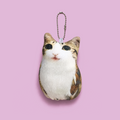 Meowl plushie keychain with speaker